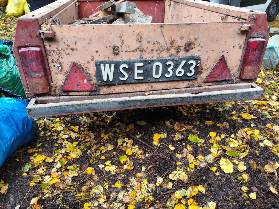 Przyczepa samochodowa DDR