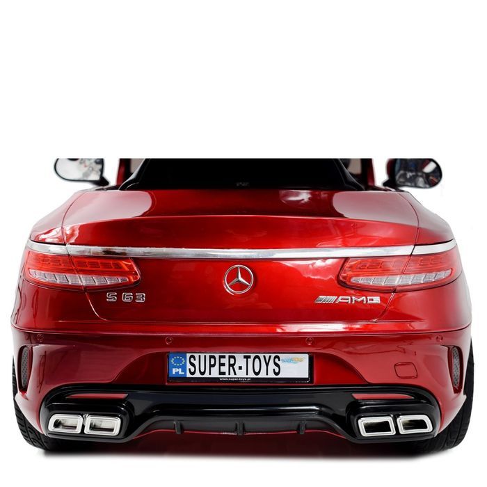 Mercedes S63 Amg Licencja Lakier Miękkie Koła Eva Full Opcja Hl169