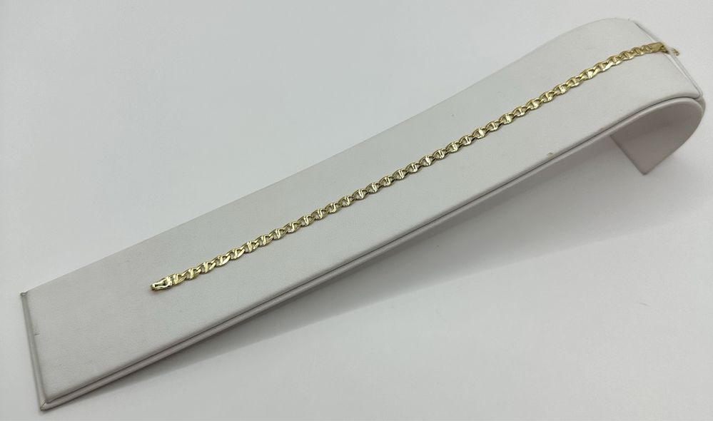 Złota Męska/Damska Bransoletka Gucci Pr.585 NOWA