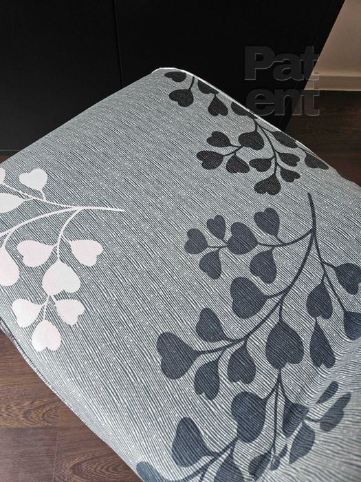 Pokrowce na krzesła elastyczne 4 sztuki wzorki komplet