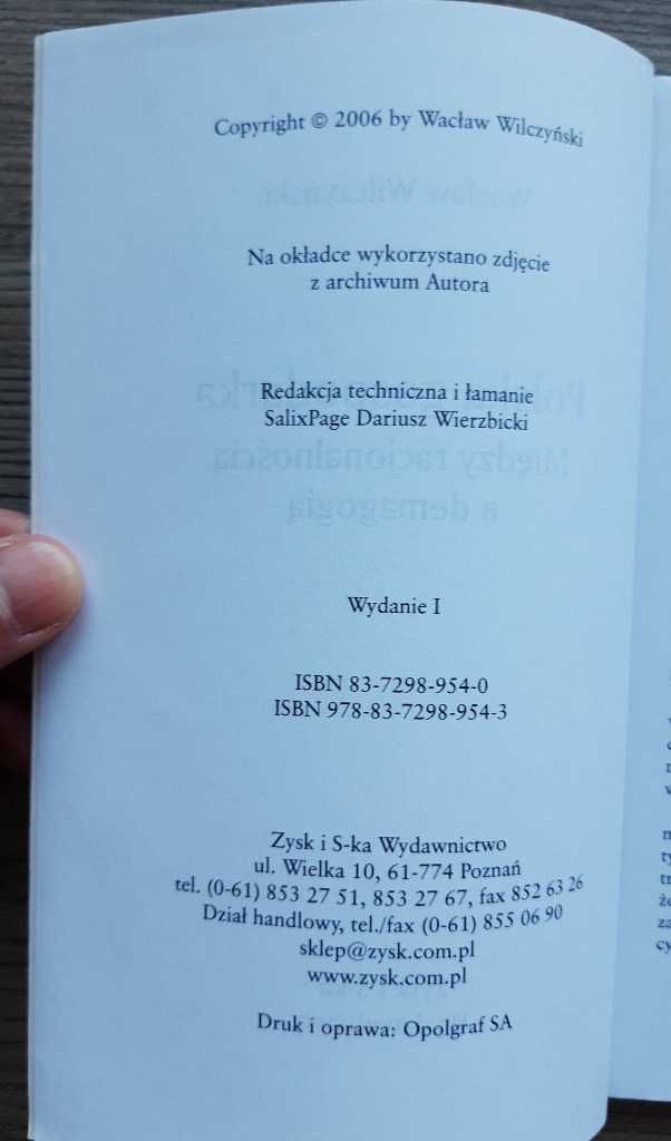 Polska gospodarka - Wacław Wilczyński