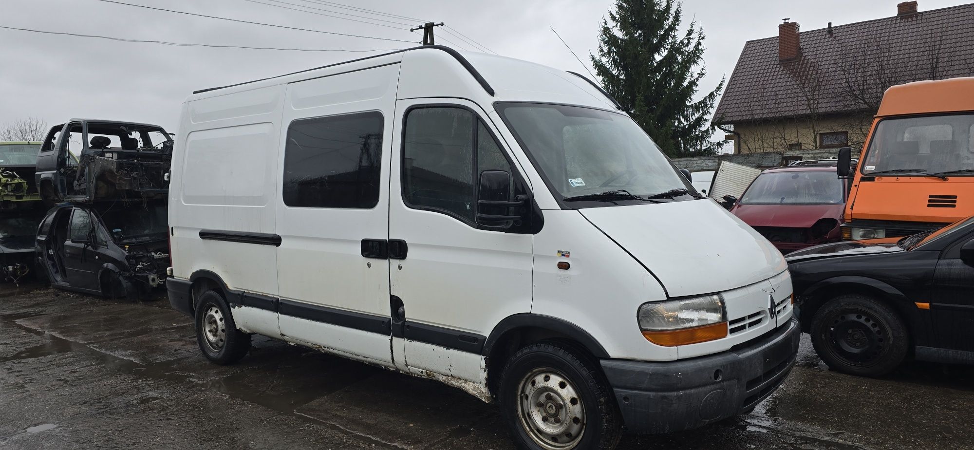 Maska błotnik zderzak oś deska Renault Master 2,2 części