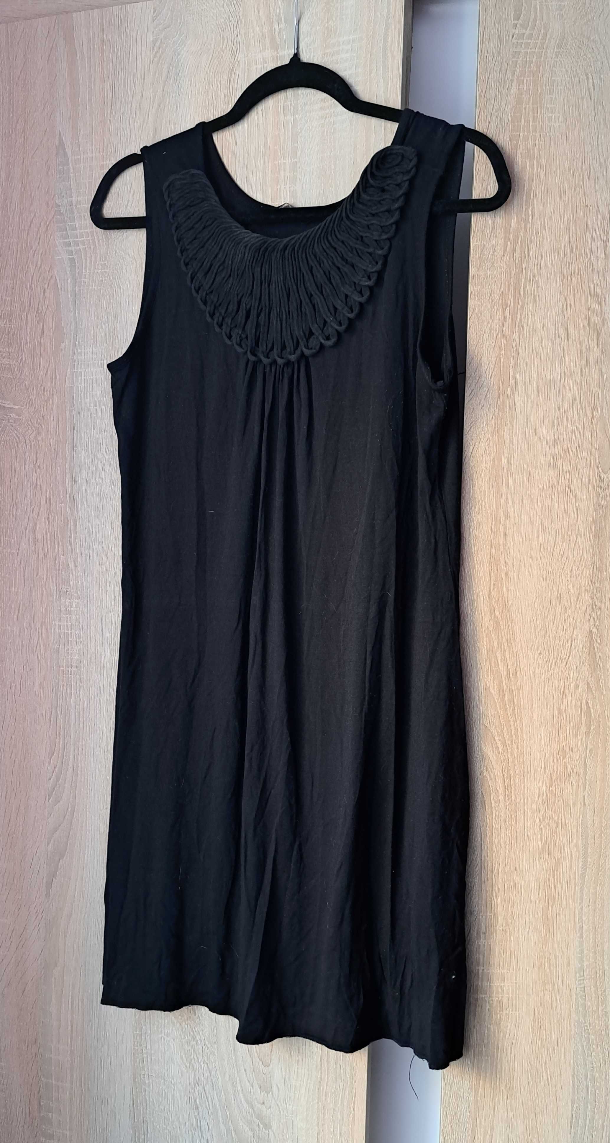 YAYA Collection czarna sukienka r. L