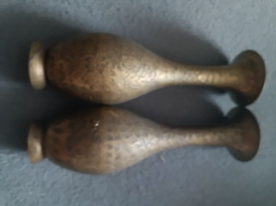 Wazony  2 sztuki mosiądz