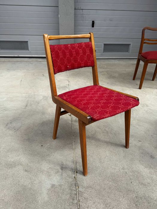 4 Krzesła Vintage Design PRL Retro Loft