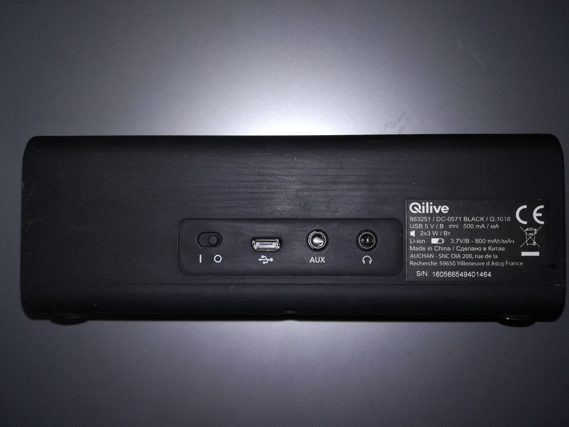 Coluna Bluetooth Qilive