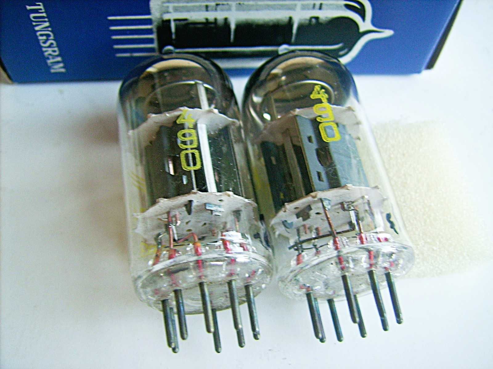 Para-ECC83 / TUNGSRAM / NOS = 12AX7 = E83CC /1975 , Bardzo Mocne !