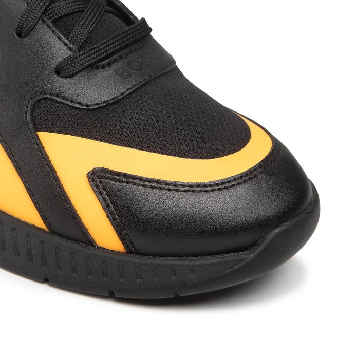 Buty męskie sportowe HUGO BOSS czarne sneakersy do biegania r. 44