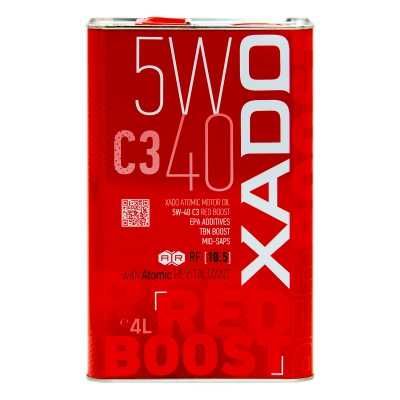 ХАДО Red Boost 5W-40 C3  1/4/5л