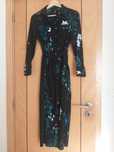 Vestido  comprido plissado