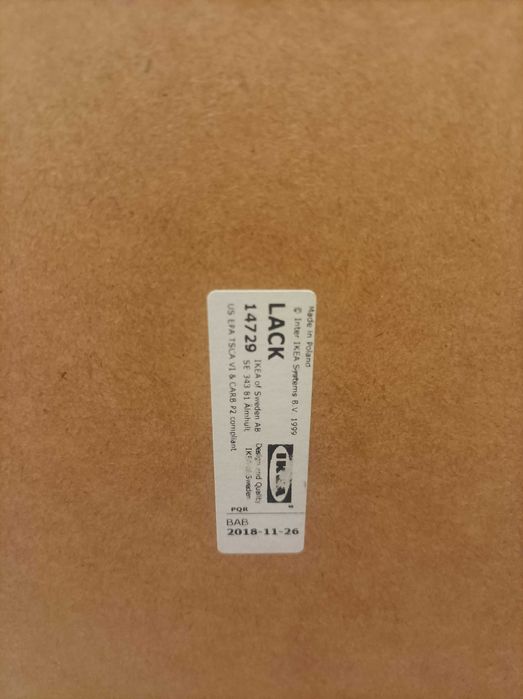 Stolik kawowy  Ikea Lack biały