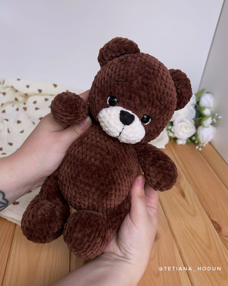 Miś handmade z pluszu – idealny prezent