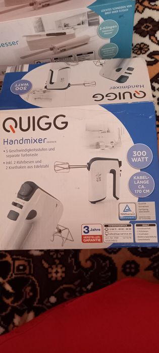 Ручний міксер з насадками