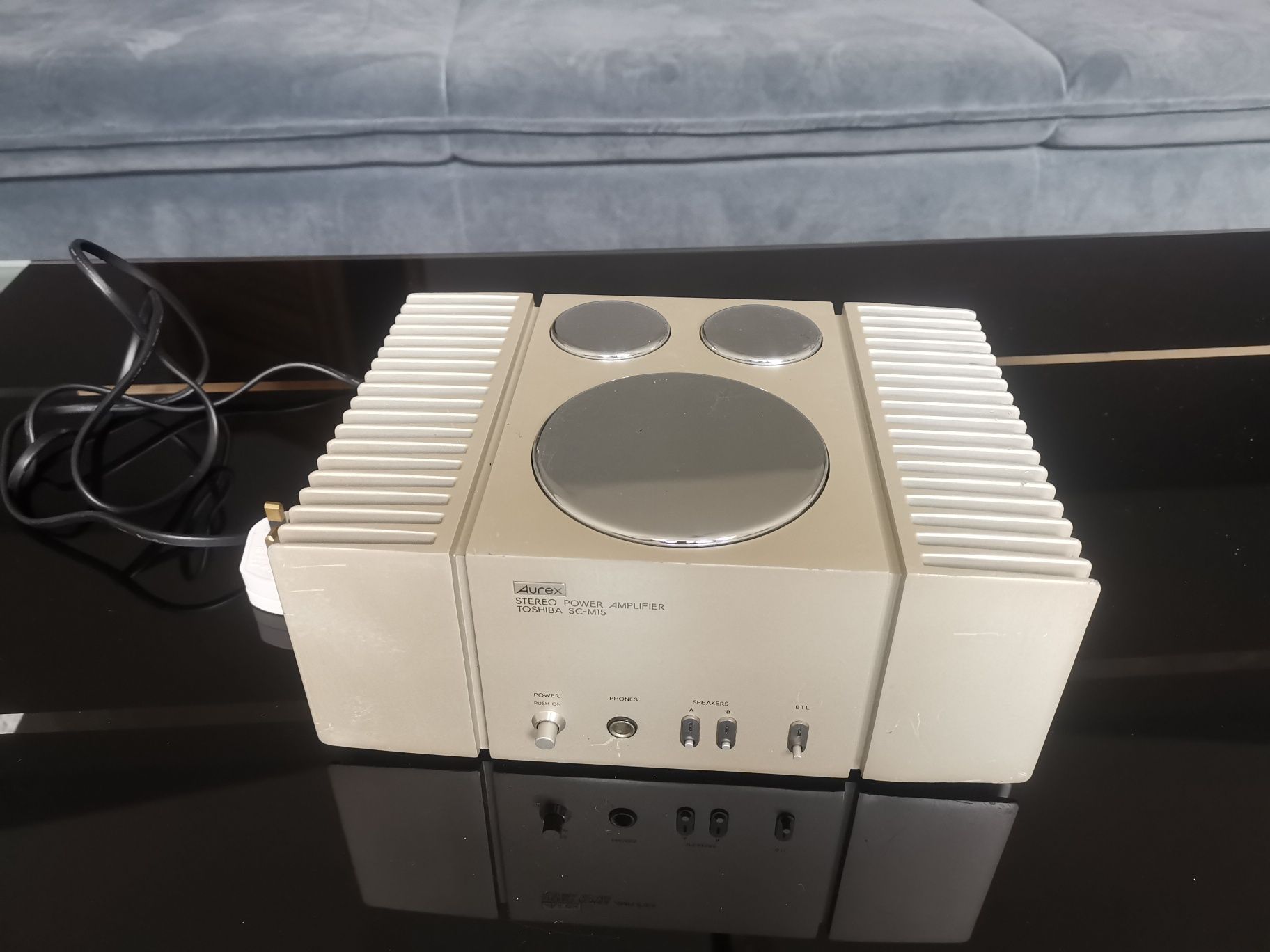 Wzmacniacz końcówka mocy Toshiba Aurex SC-M15