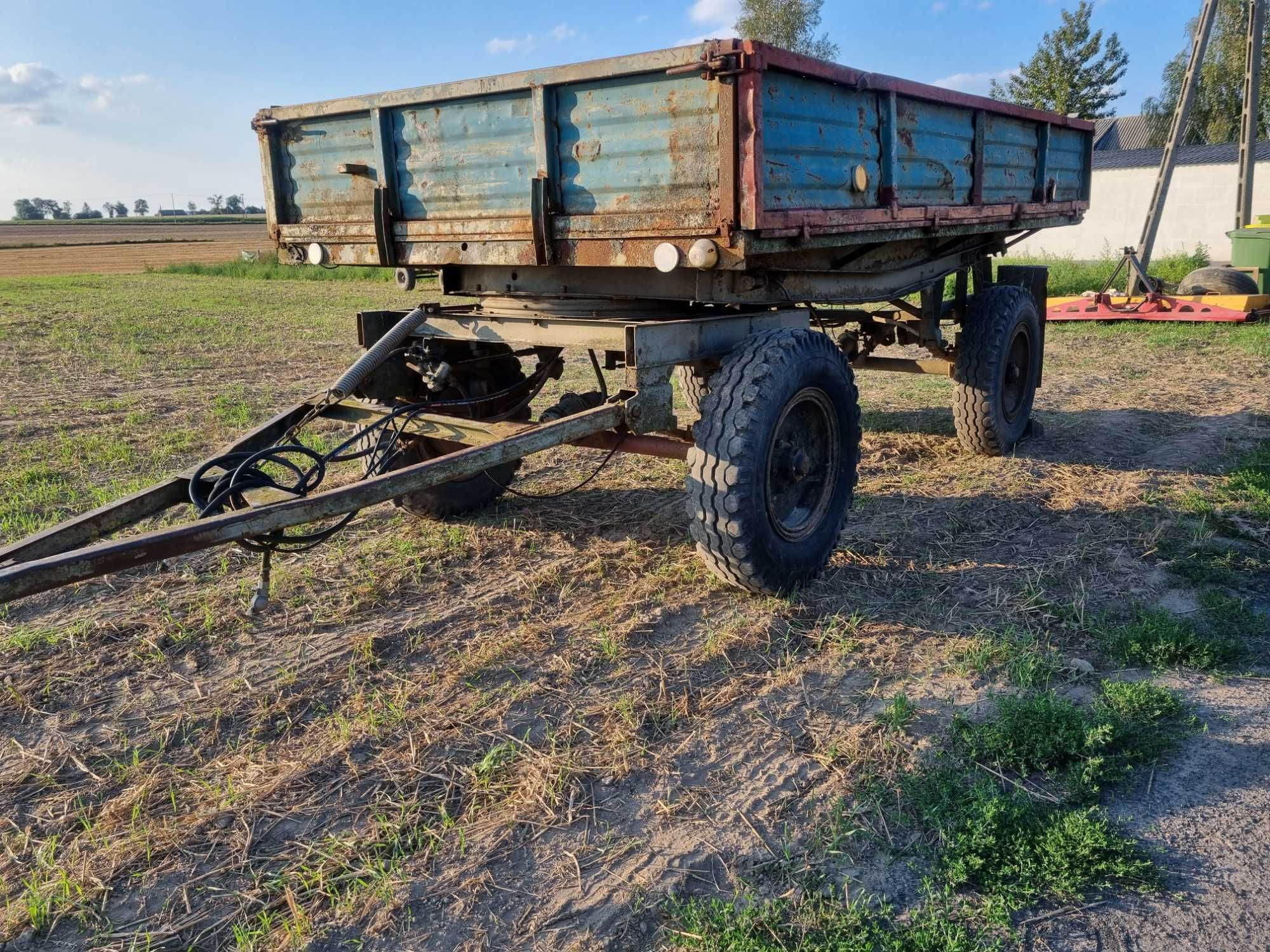 Przyczepa wywrotka autosan 4,5t D47