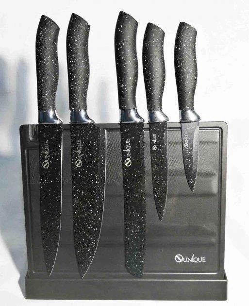 Набір кухонних ножів+точилка