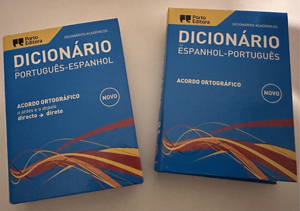 Dicionários Porto Editora Português-Espanhol e Espanhol-Português