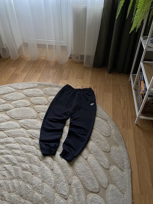 Сопртивні котонові штани nike , штани Nike , спортивки найк , чорні