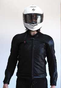 Skórzana kurtka motocyklowa Seca 52 + Protektor pleców D3O