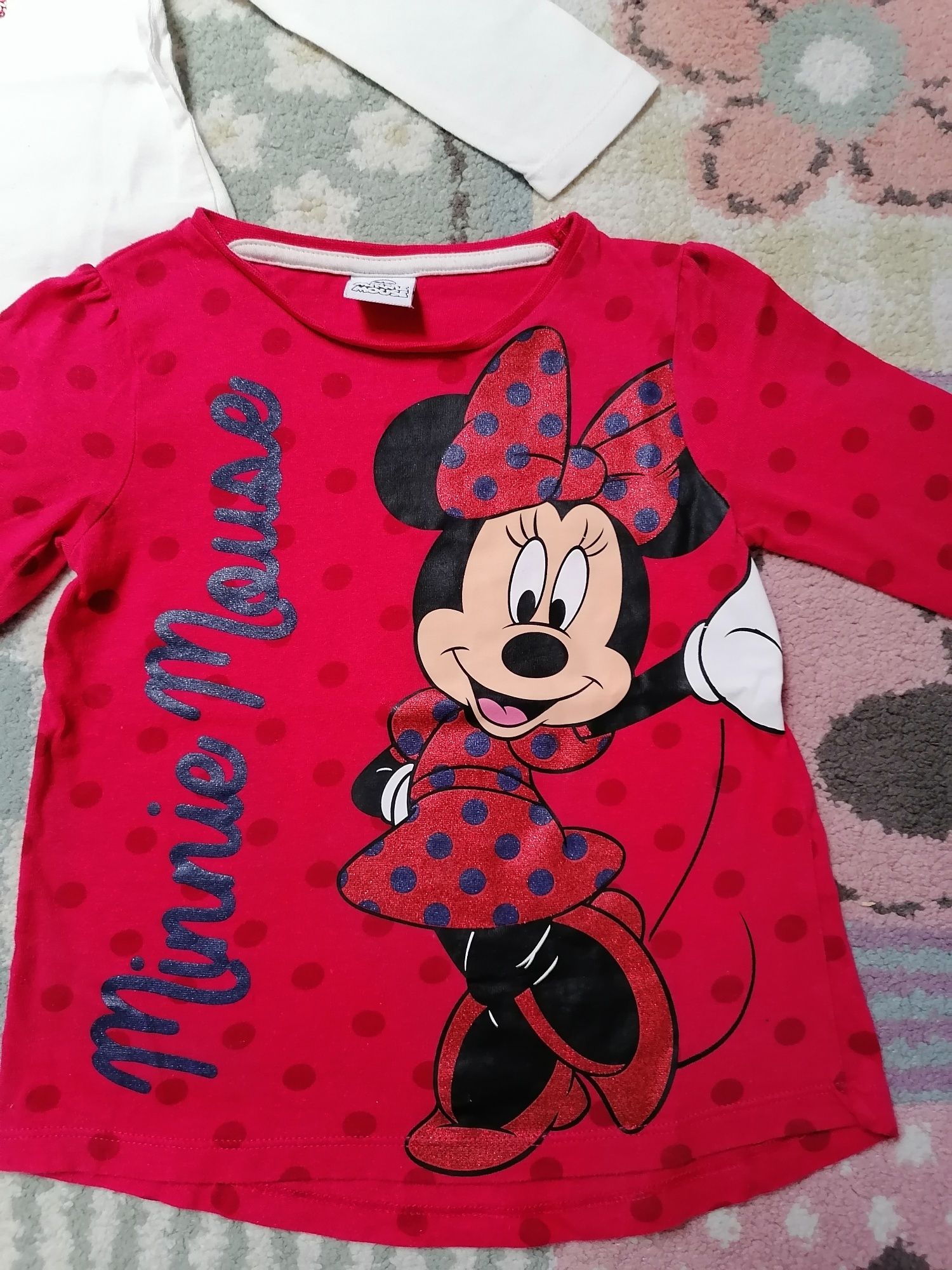 Bluzeczki Minnie Disney rozmiar 92