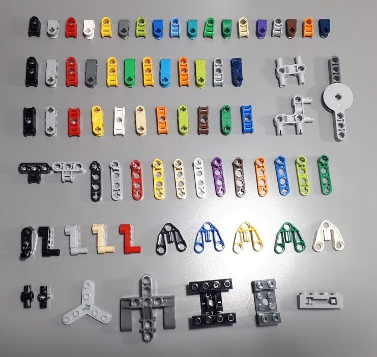 Детали Lego Technic – коннекторы, соединители (оригинал лего техник)