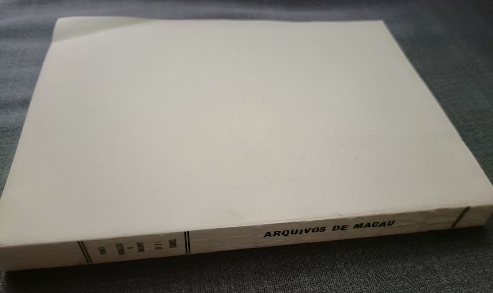 Boletim do Arquivo Histórico de Macau - 4ª Série Volume VI, Tomos I/II
