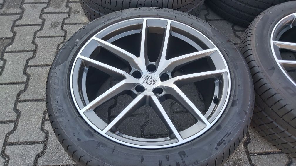 Nowe Koła Porsche Macan 5x112 R20   2022 rok Letnie Pirelli