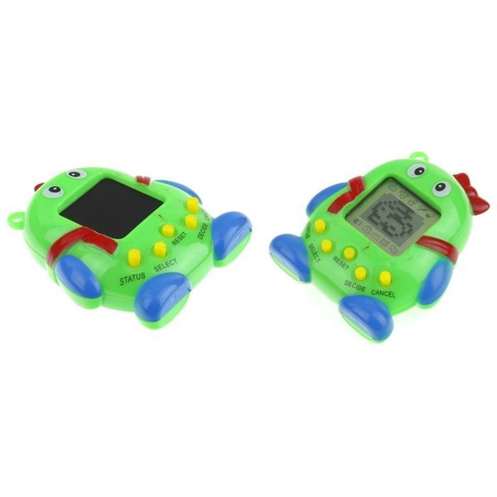 Tamagotchi Tamagoczi Interaktywne Elektroniczne Zwierzątko Zielone