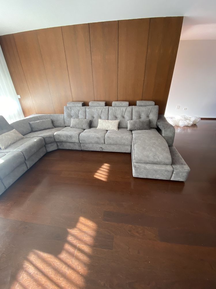 Sofa de canto com chaiselong