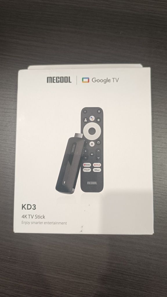 Нова приставка Mecool KD3 4k tv stick