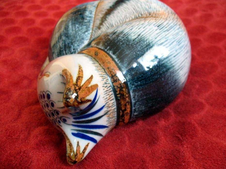 Kot - śpiący kotek - figurka duża- 9 x 23 x 18cm Erandi Tonala Mexico