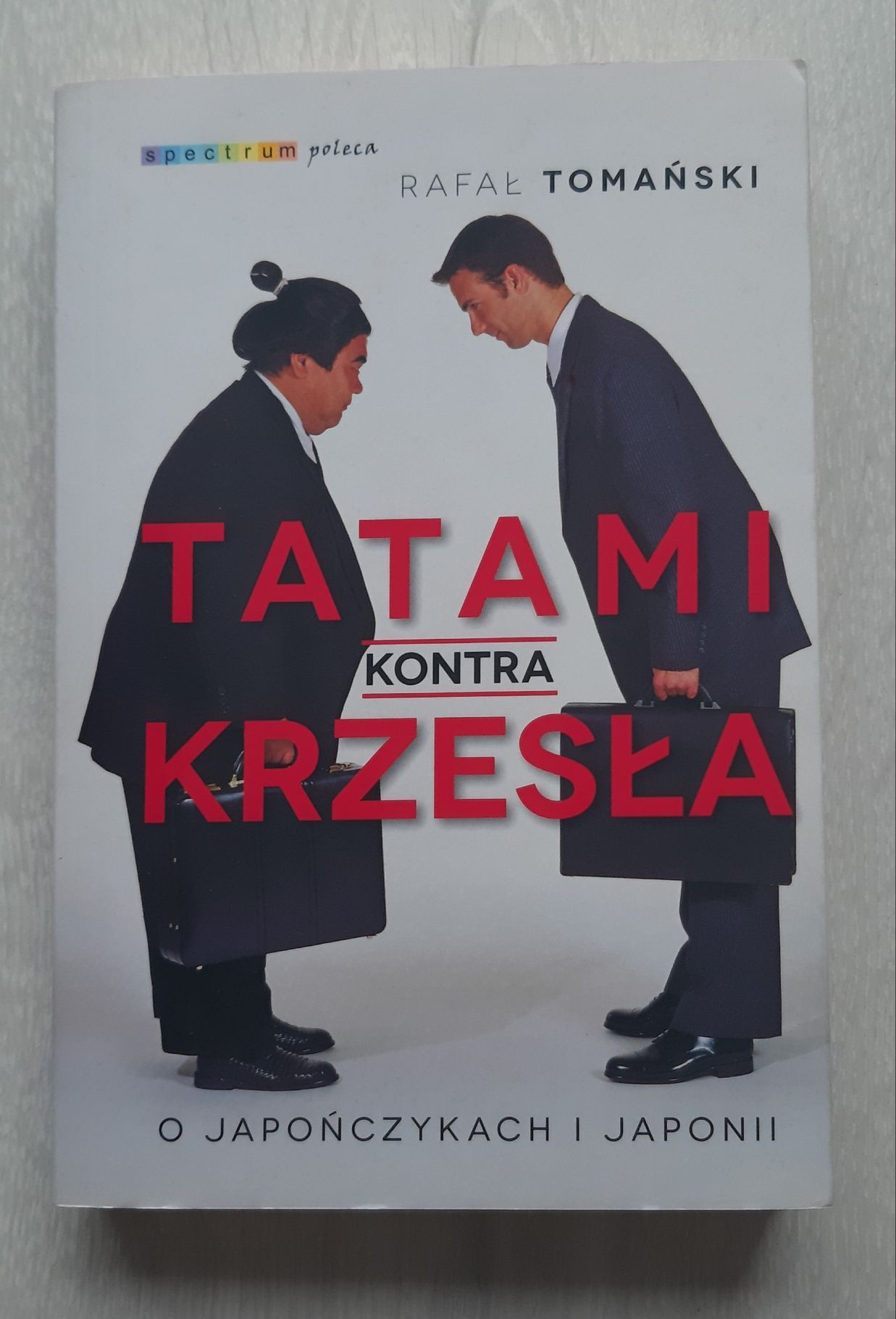 Książka 'Tatami kontra krzesła' Rafał Tomański