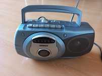 Rádio a funcionar
