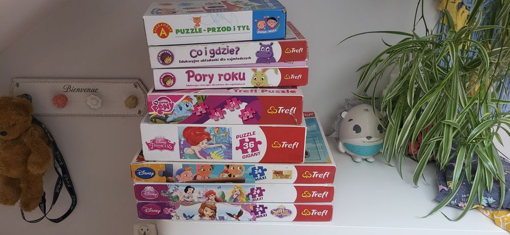 Zestaw puzzle maxi i ukladanki