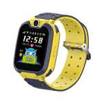 Wodoodporny Smartwatch Dziecięcy Żółty z GPS i Funkcją SOS