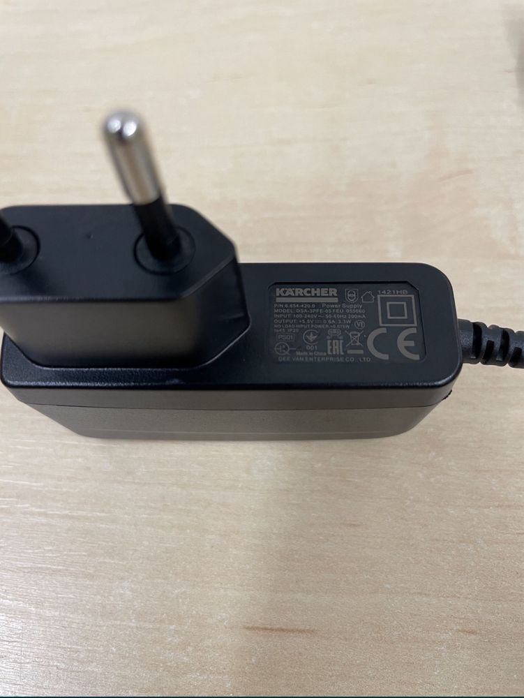 Zasilacz ładowarka myjki karcher do okien PS01 , wv1,wv2 wv5,kb5,kv