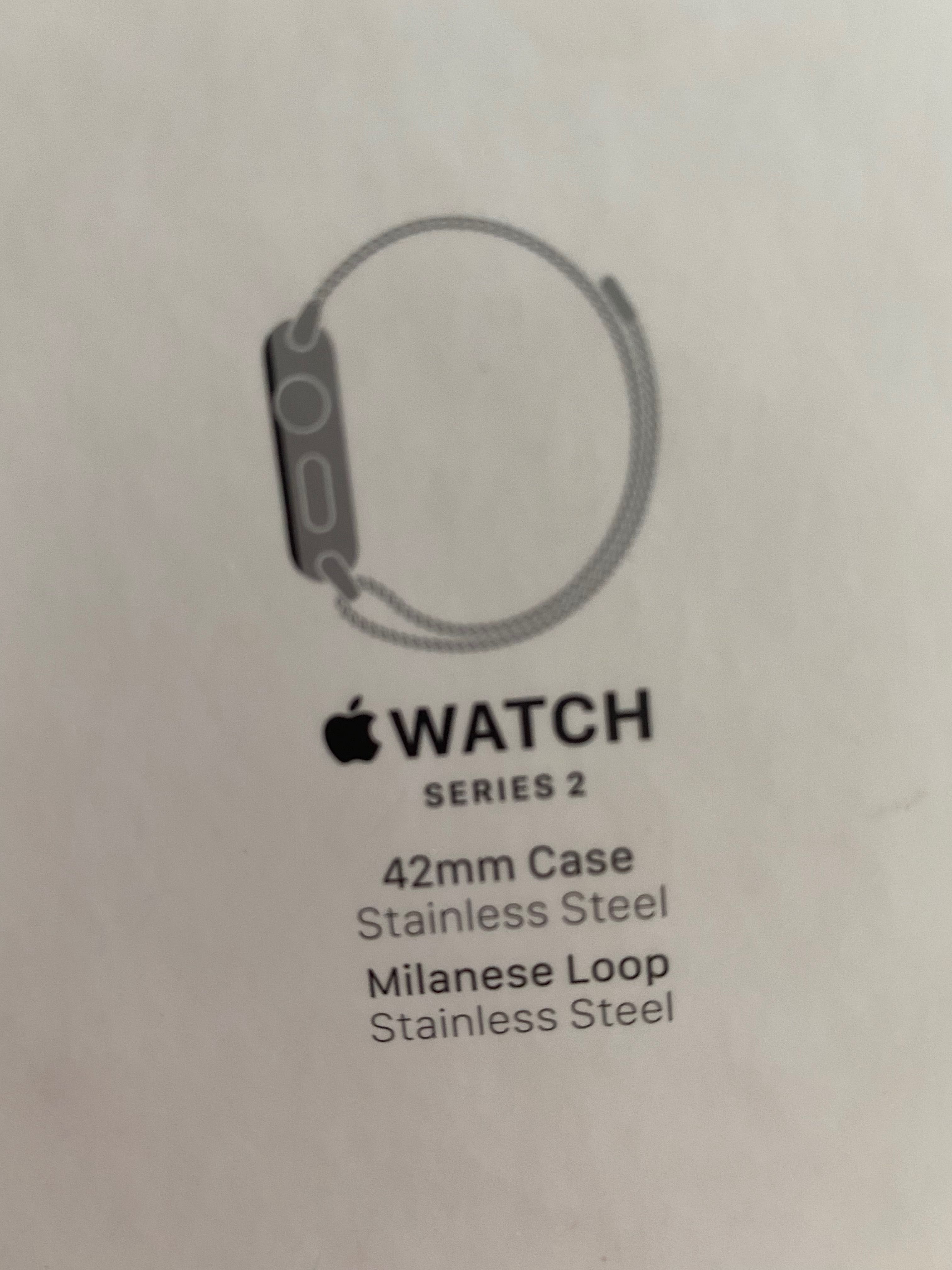 iWatch Series 2 Apple 42mm stalowy GPS + Cellular WiFi