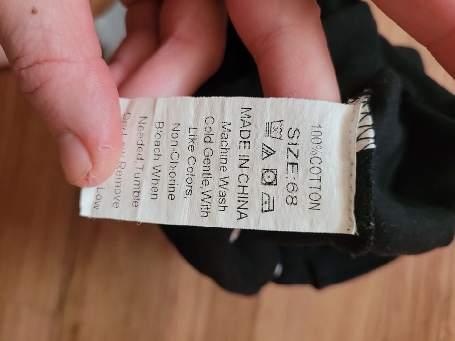 Pajac chłopięcy,  uni, pizamka niemowleca 68