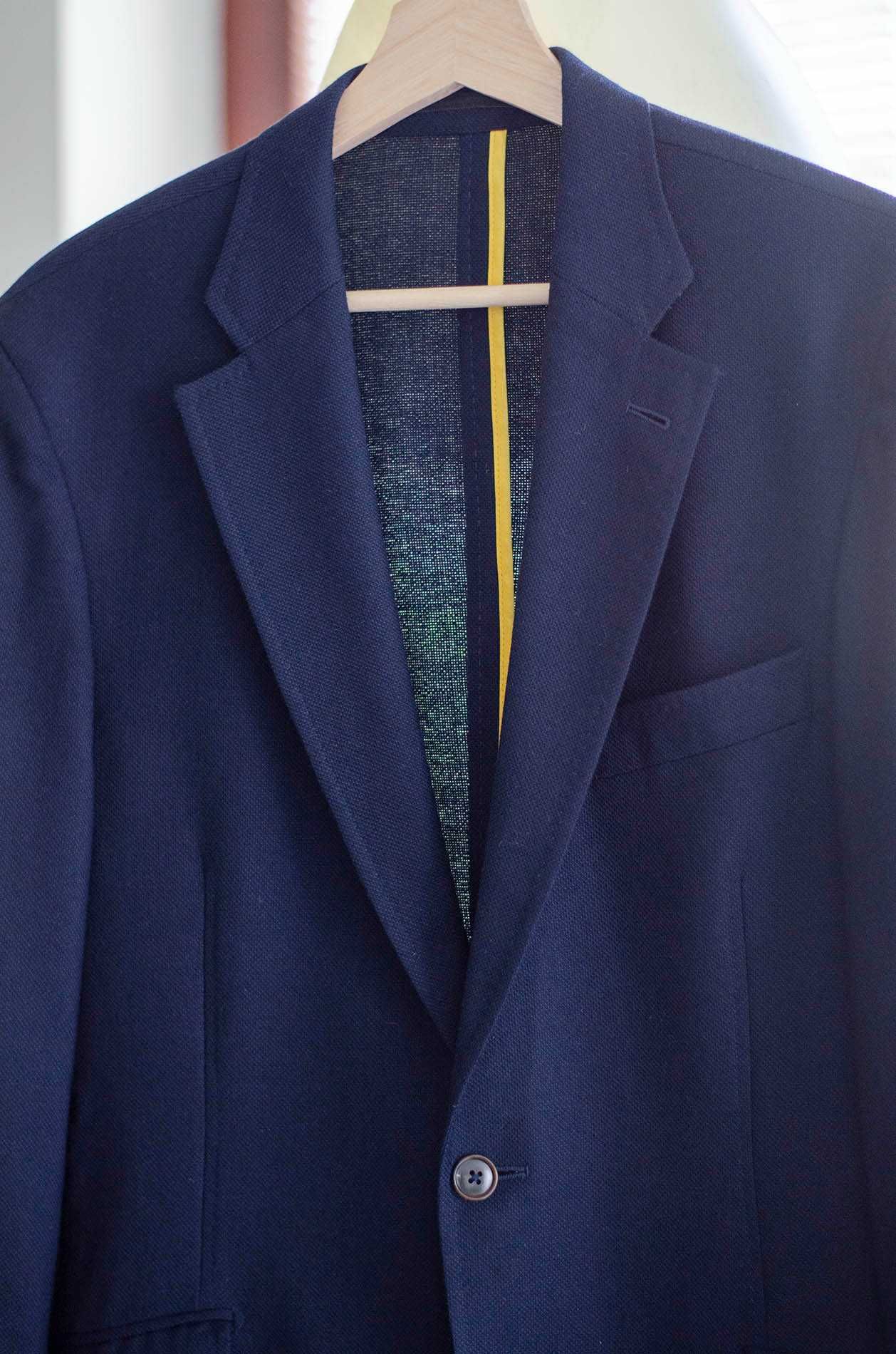 Blezer szyty na miarę, MTM, r48, Max Vela Muenchen, 100% wełna Reda