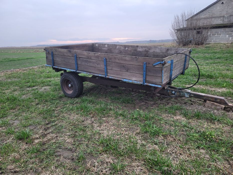 Przyczepa Rolnicza Wywrotka  4 tony Fasterholt Vestas Sprowadzona