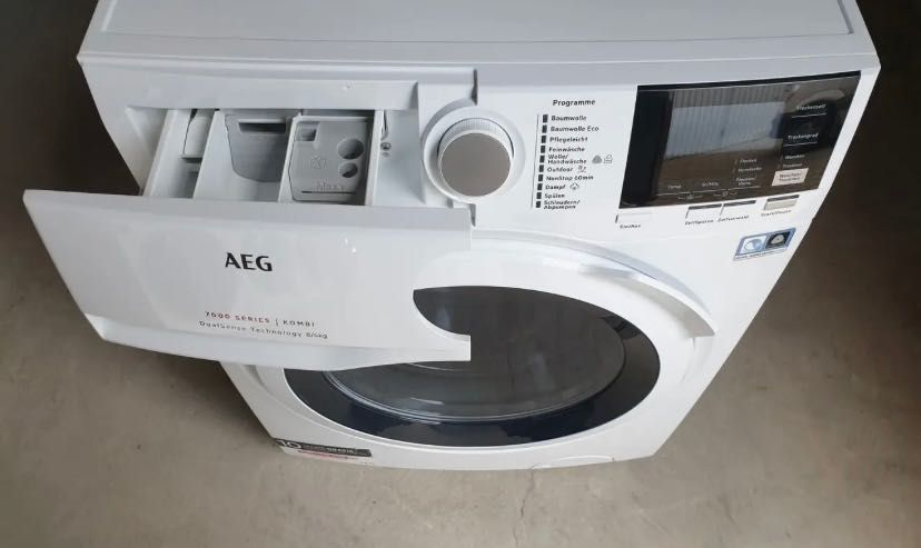 Пральна сушильна машина 8/4 кг AEG з парою ProSteam