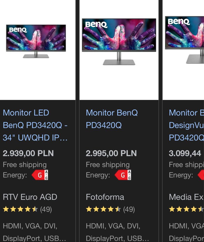 Monitor BenQ PD3420Q