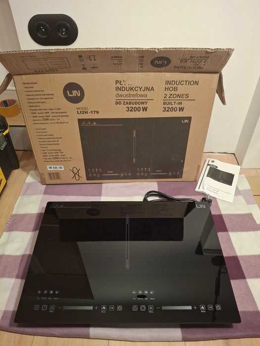 Płyta indukcyjna dwupalnikowa