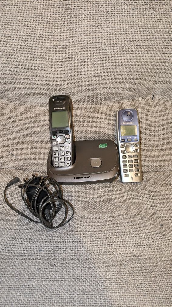 2x Panasonic telefon bezpezewodowy