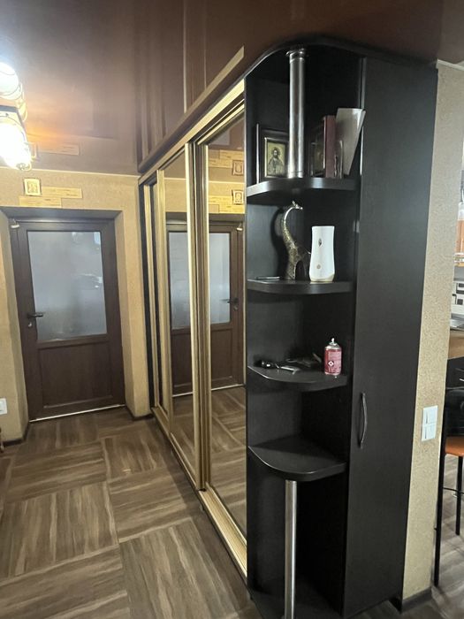 Шафа купе із зіркальними дверями