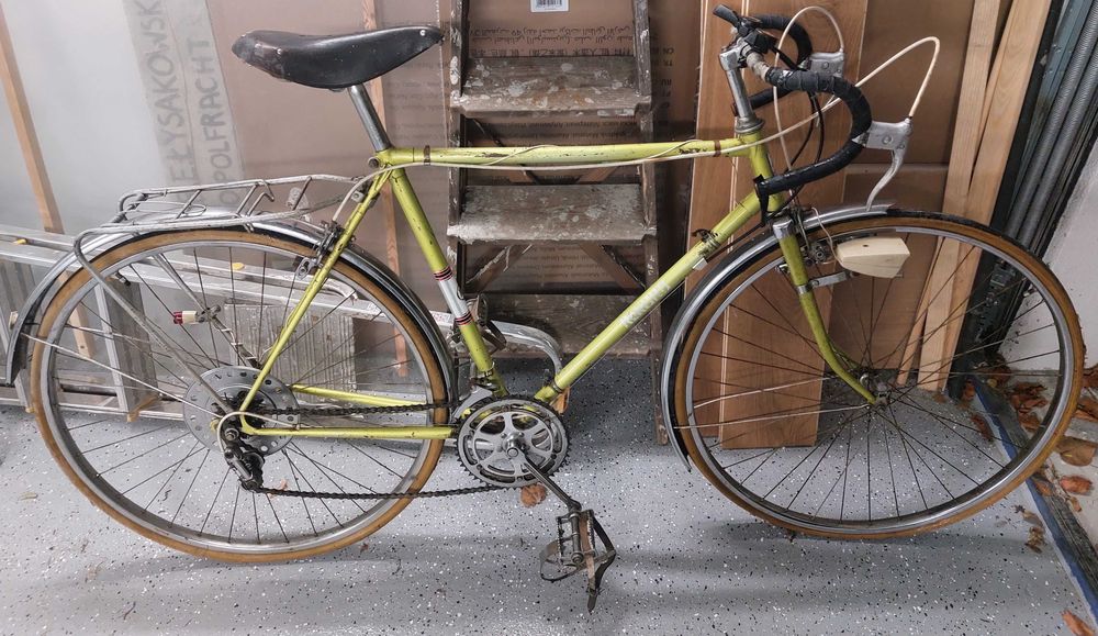 Rower kolażówka PRL Romet rekord