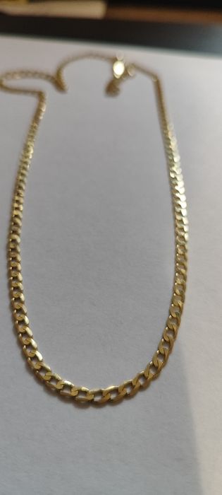 Złoty łańcuszek pancerka 333