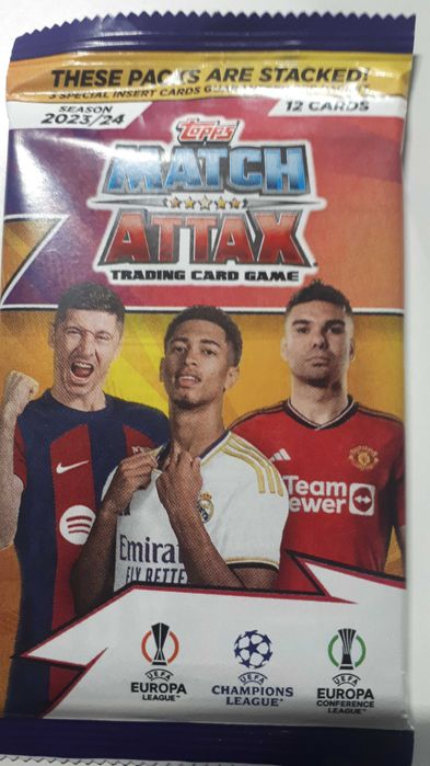 Match Attax 2023/24 UEFA CHAMPIONS LEAGUE saszetka