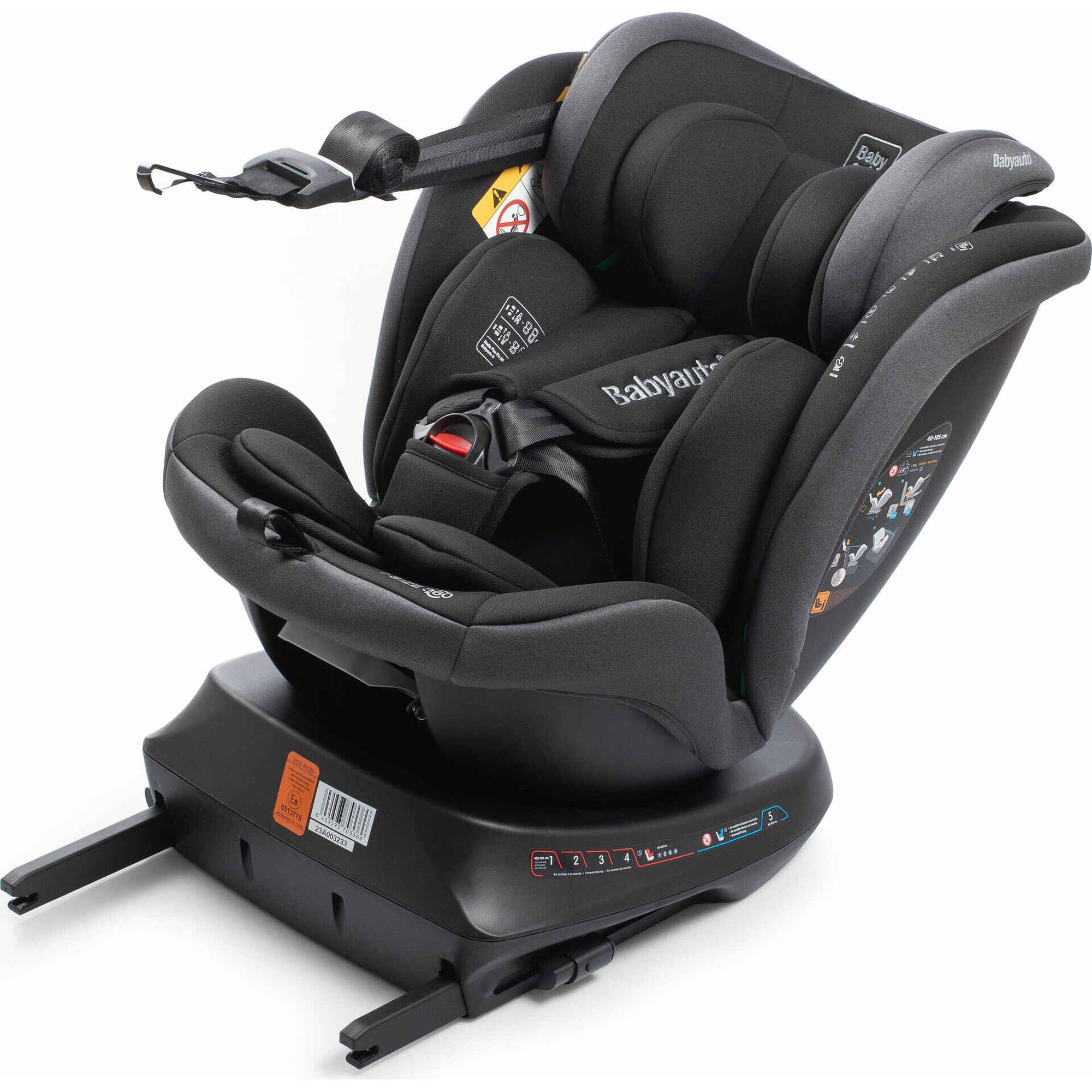 Cadeira Auto (BabyAuto)  I-Size 40-150cm Isofix Rotativa