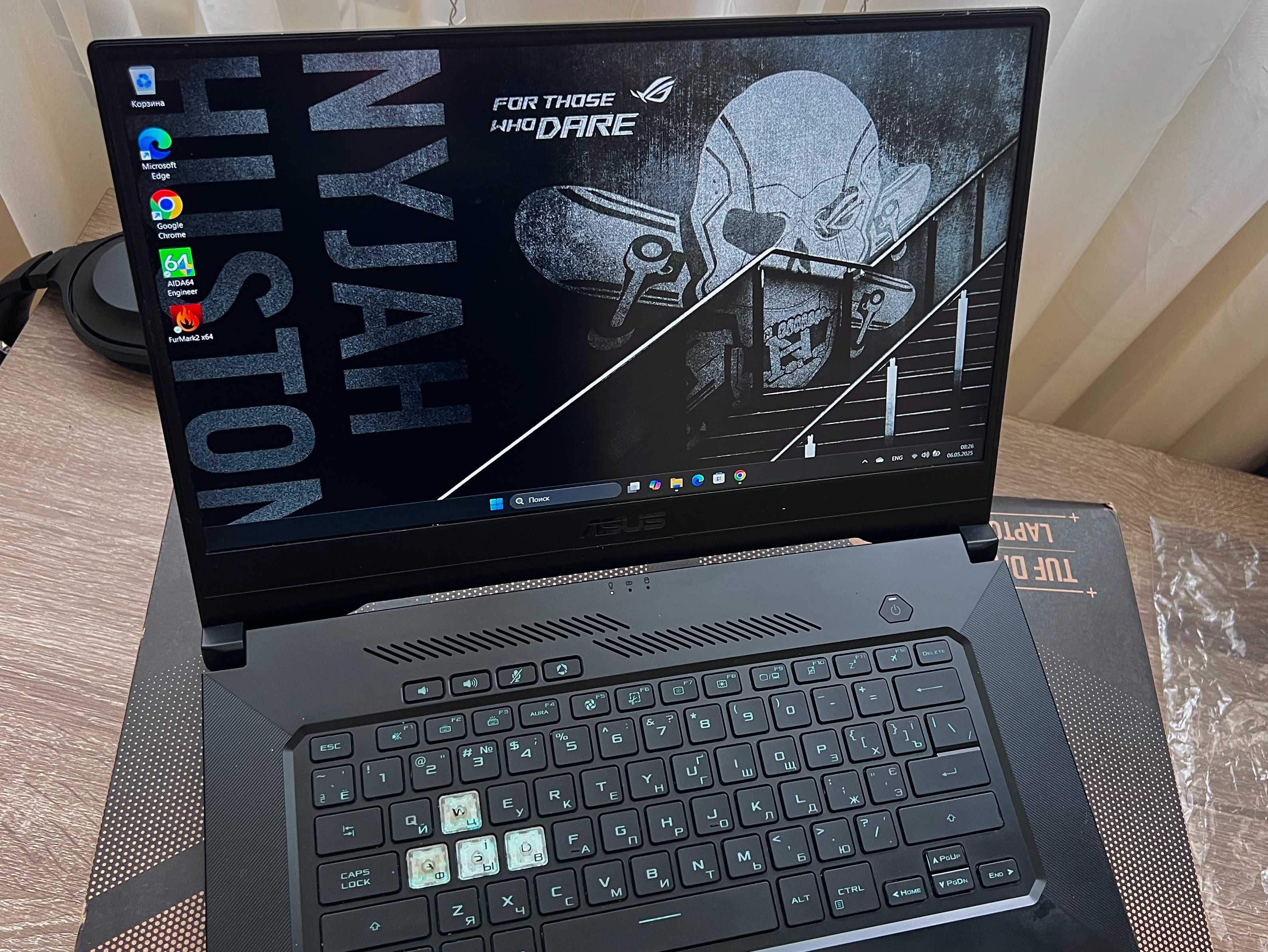 New! Игровой ноутбук Asus TUF Dash 15 (RTX 3060 , 3050ti , 4050)